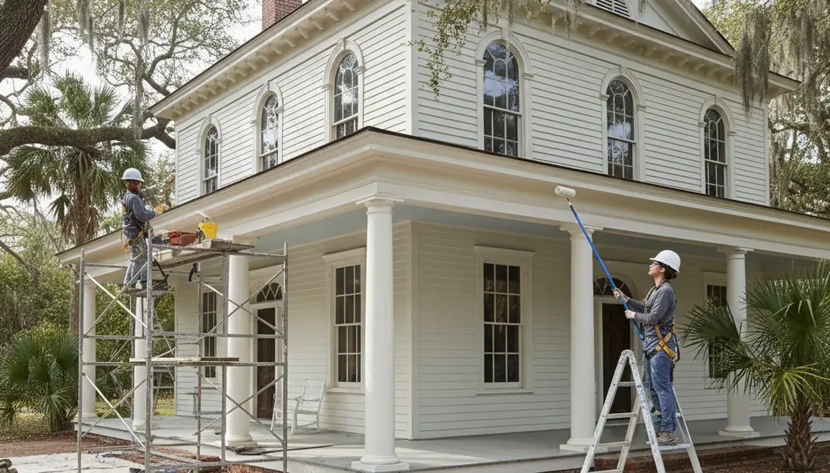 Charleston, SC painting contractor serving homes with professional interior and exterior painting services