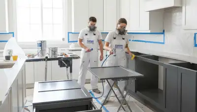 Cabinet painting service in Charleston, SC for durable, coastal-ready kitchen finishes