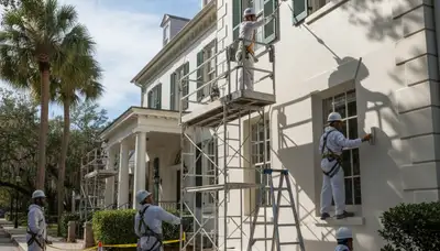 Charleston, SC painting contractor serving residential and commercial interior and exterior painting projects