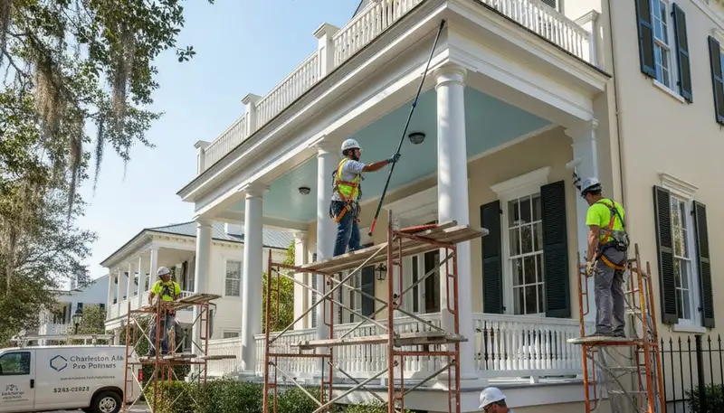 Charleston SC painting company serving residential and commercial interior and exterior painting services