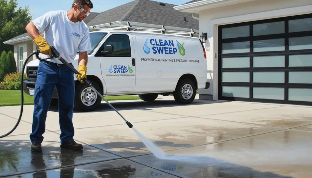 Concrete pressure cleaning for driveways and patios in Charleston, SC