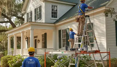 Charleston, SC painting contractor serving residential and commercial interior and exterior projects