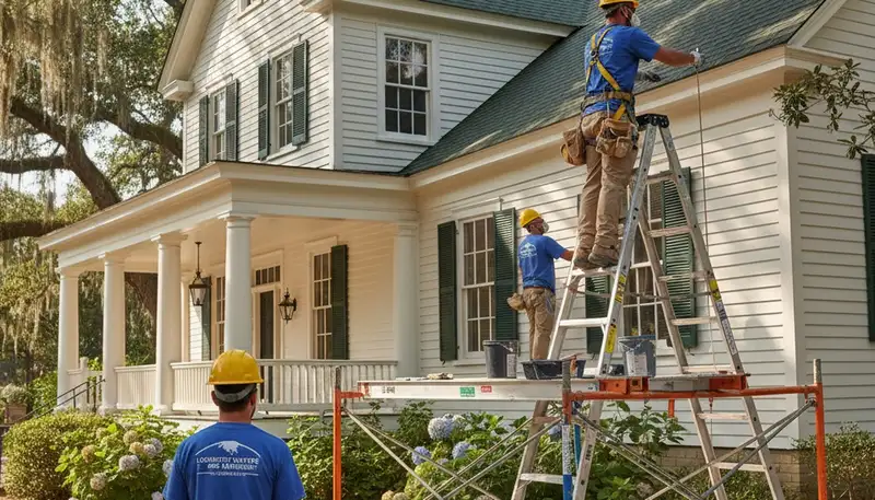Charleston, SC painting contractor serving residential and commercial interior and exterior projects