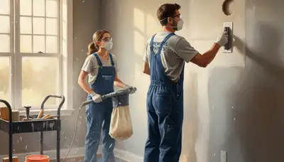 Charleston, SC drywall repair by Charleston Paint Pros for cracks, dents, and water damage