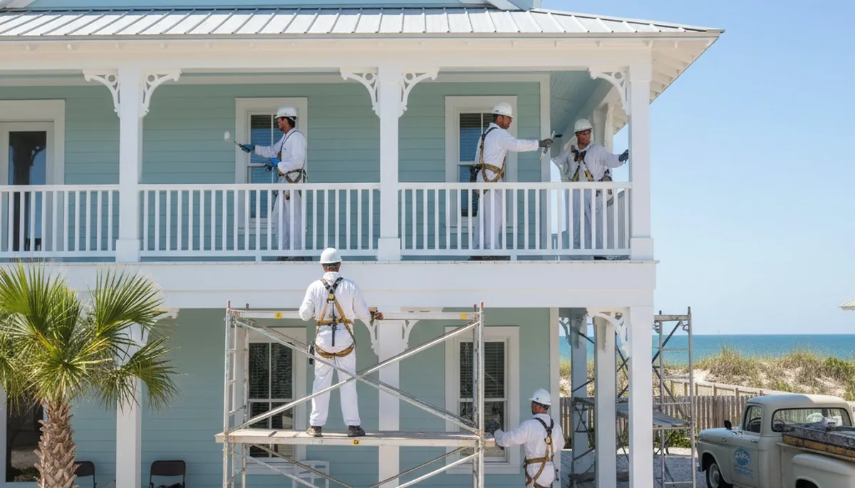 Charleston, SC painting contractor providing professional interior and exterior painting services