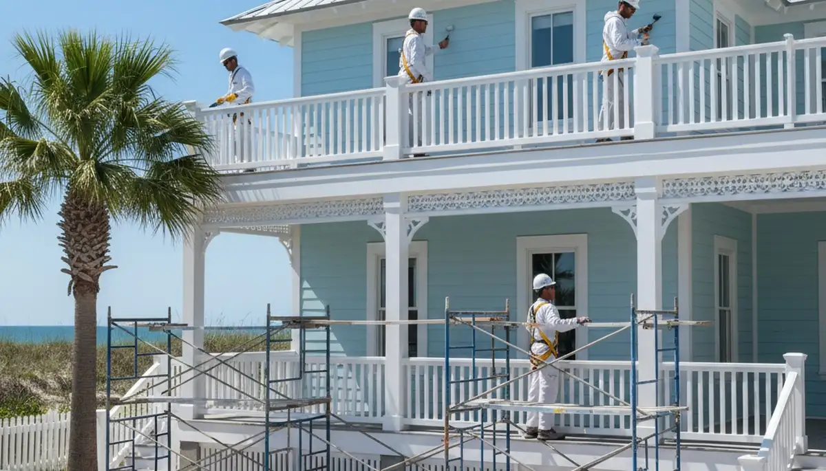 Charleston, SC painting contractor delivering interior and exterior painting services