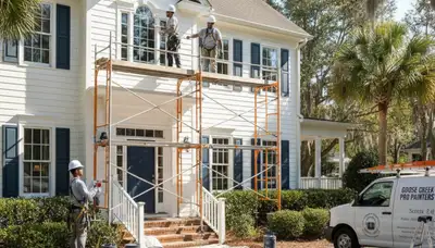 Charleston, SC painting crew providing professional interior and exterior house painting services