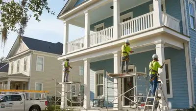Charleston, SC painting company service image for interior and exterior house painting