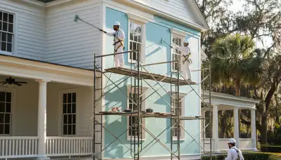 Charleston, SC painting contractor delivering professional interior and exterior painting services