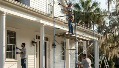 Charleston, SC painting contractor providing professional interior and exterior house painting services