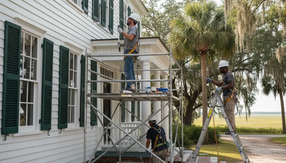Charleston, SC painting contractor serving homes with professional interior and exterior painting services