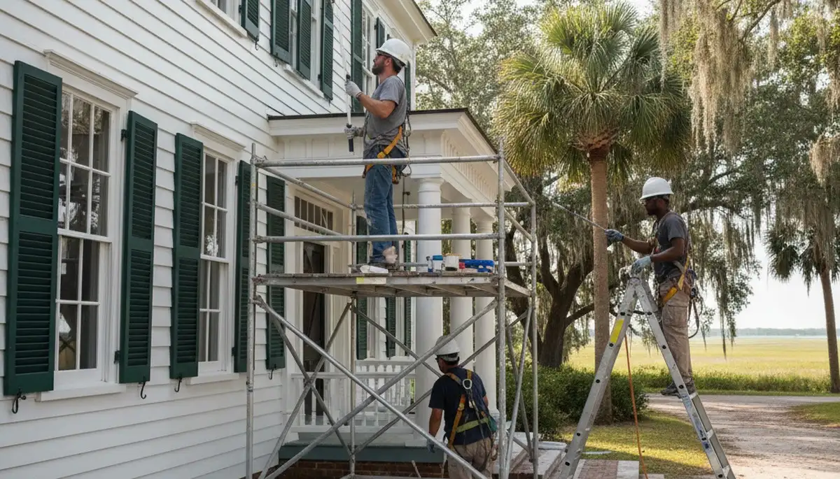 Charleston, SC painting contractor serving homes with professional interior and exterior painting services