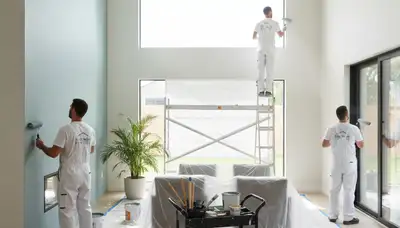 Interior house painting in Charleston, SC by Charleston Paint Pros for coastal homes