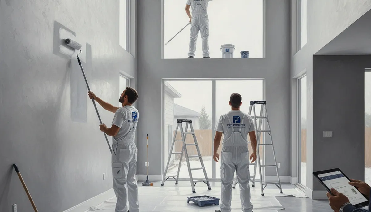 Charleston, SC interior house painting by Charleston Paint Pros for coastal and historic homes