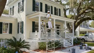 Charleston, SC painting contractors providing professional interior and exterior house painting services