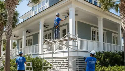 Charleston, SC painting contractor providing professional interior and exterior painting services