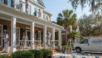 Charleston, SC painting contractor providing professional interior and exterior painting services