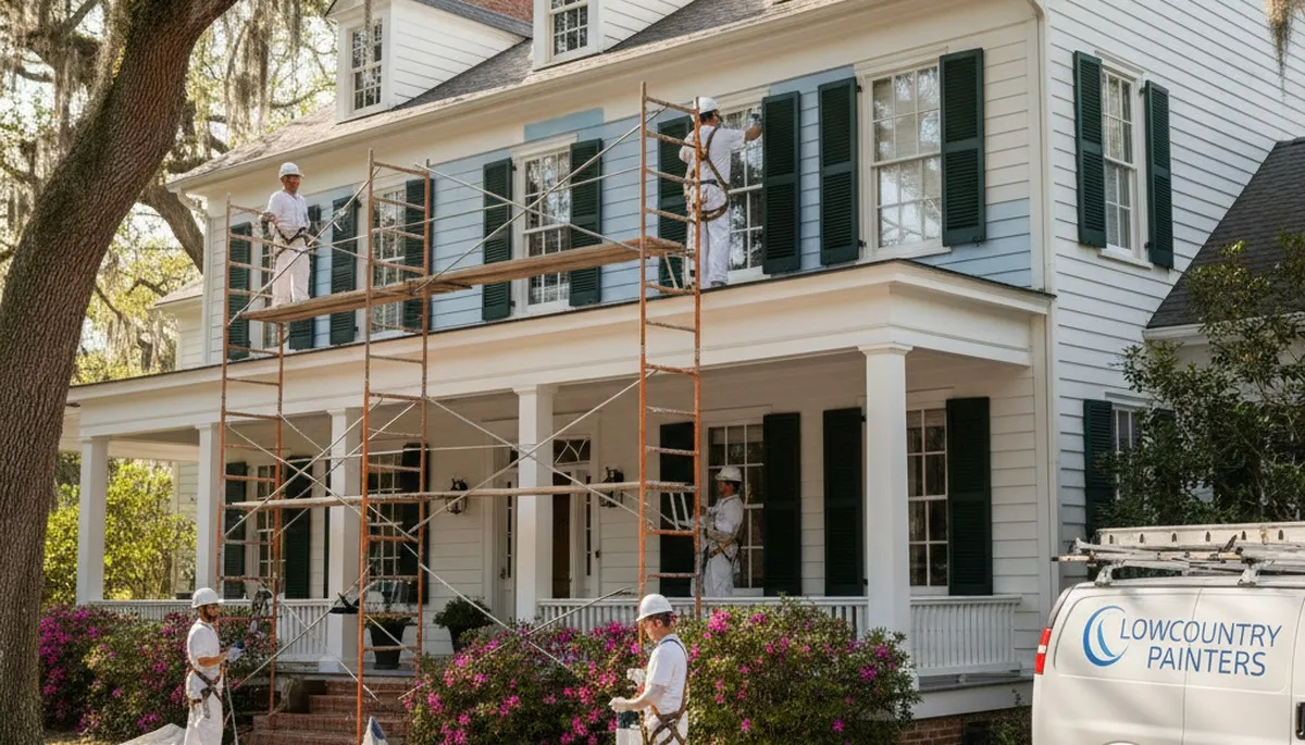 Charleston, SC painting contractor delivering professional interior and exterior painting services