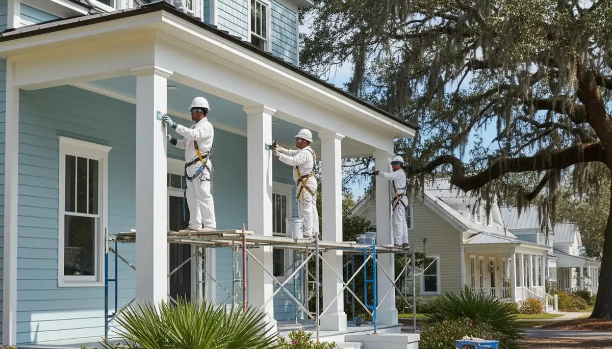 Charleston, SC painting crew serving residential and commercial interior and exterior projects