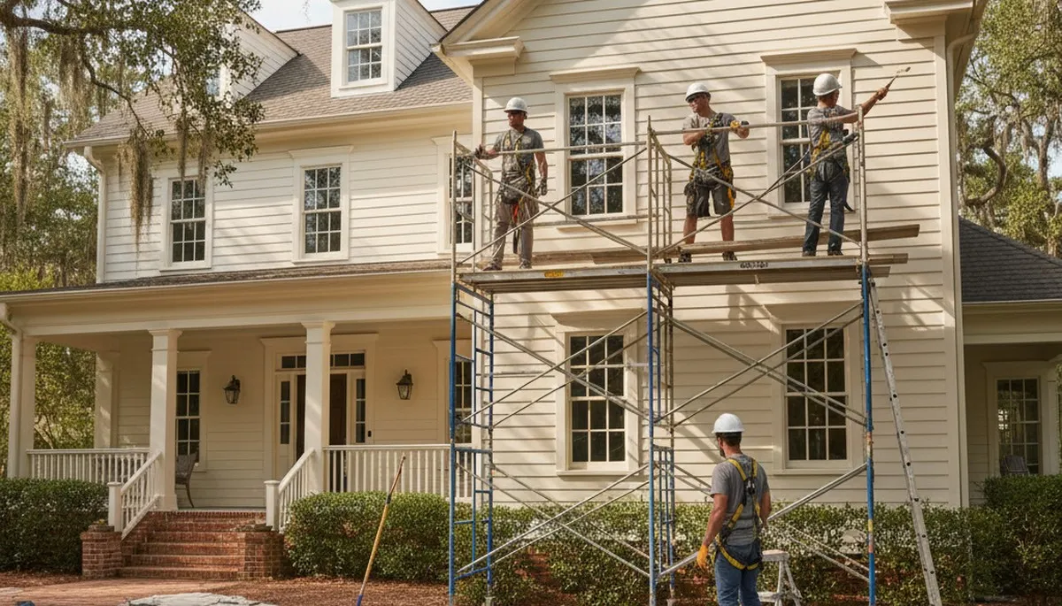 Charleston, SC painting contractors providing professional interior and exterior painting services