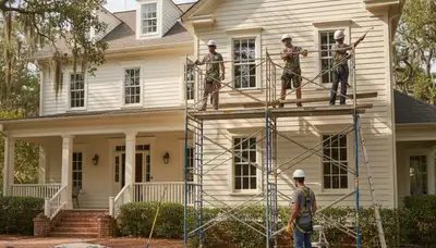 Charleston, SC painting contractors providing professional interior and exterior painting services