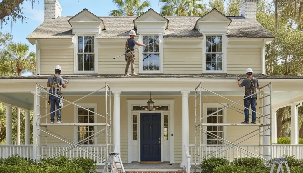 Charleston, SC painting contractors delivering professional interior and exterior painting services