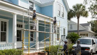 Charleston, SC painting contractor team providing professional residential and commercial painting services