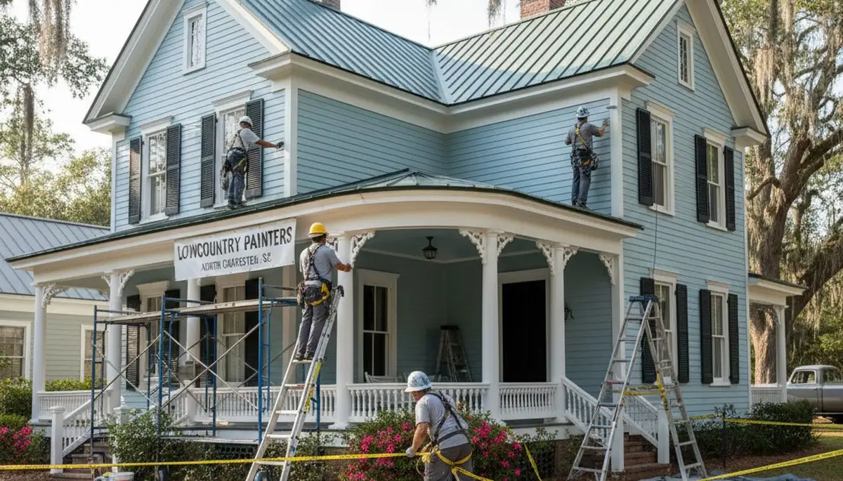 Charleston, SC painting contractor delivering professional interior and exterior house painting services