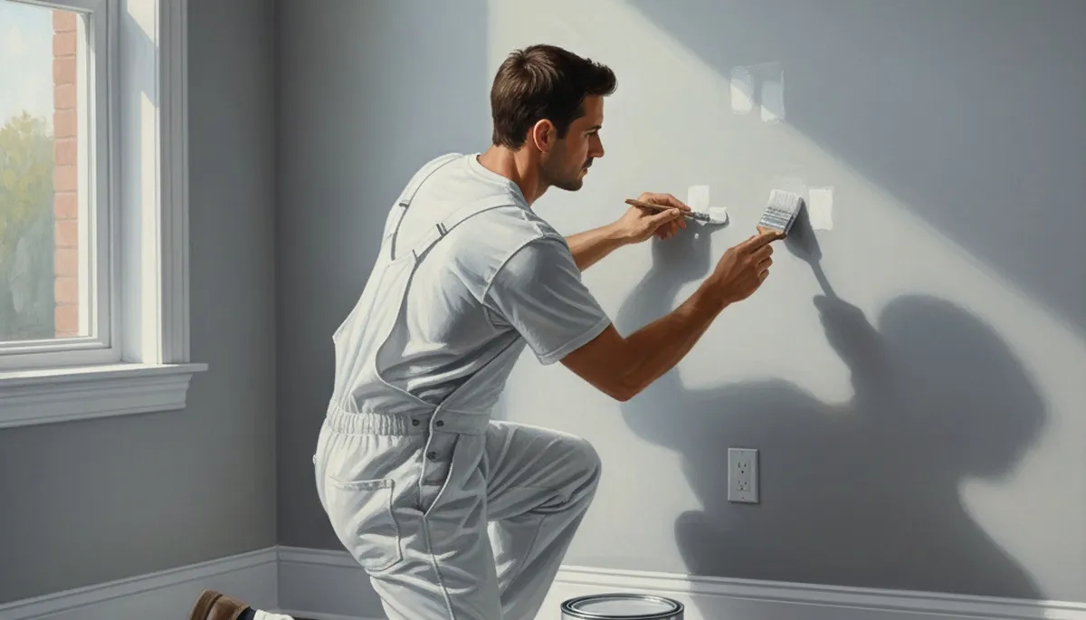 Charleston, SC painting pros touch up chipped and faded interior walls for a clean finish
