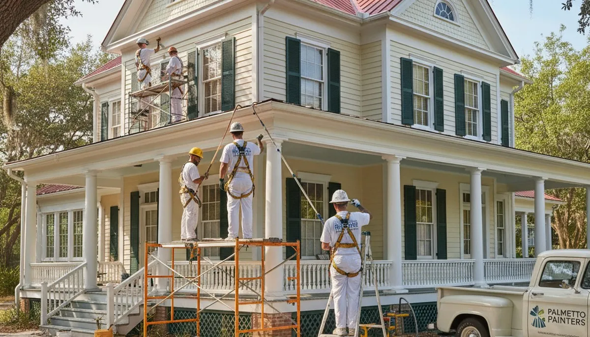 Charleston, SC painting contractor for interior and exterior house painting services