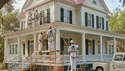 Charleston, SC painting contractor for interior and exterior house painting services