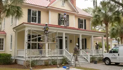 Charleston, SC painting contractor delivering professional interior and exterior house painting services