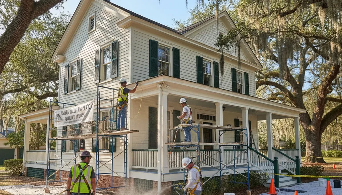 Charleston, SC painting contractors delivering professional residential and commercial painting services