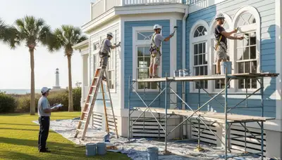 Charleston, SC painting contractor serving homes and businesses with professional interior and exterior painting