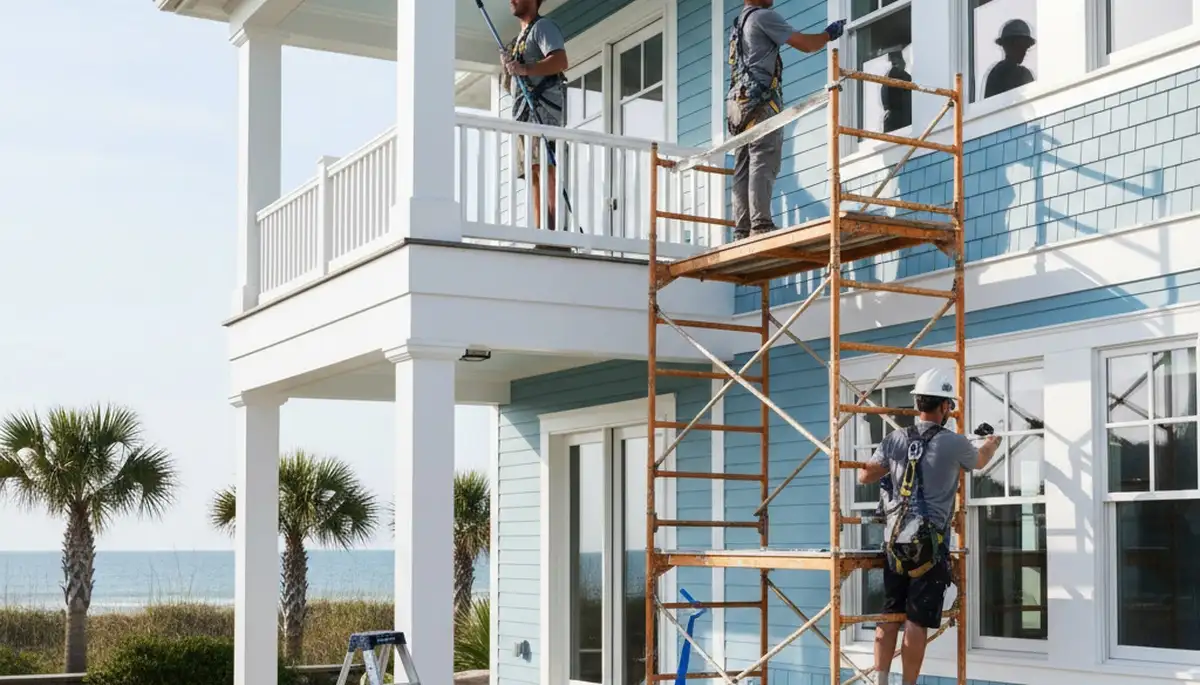 Charleston, SC painting crew providing professional residential and commercial painting services