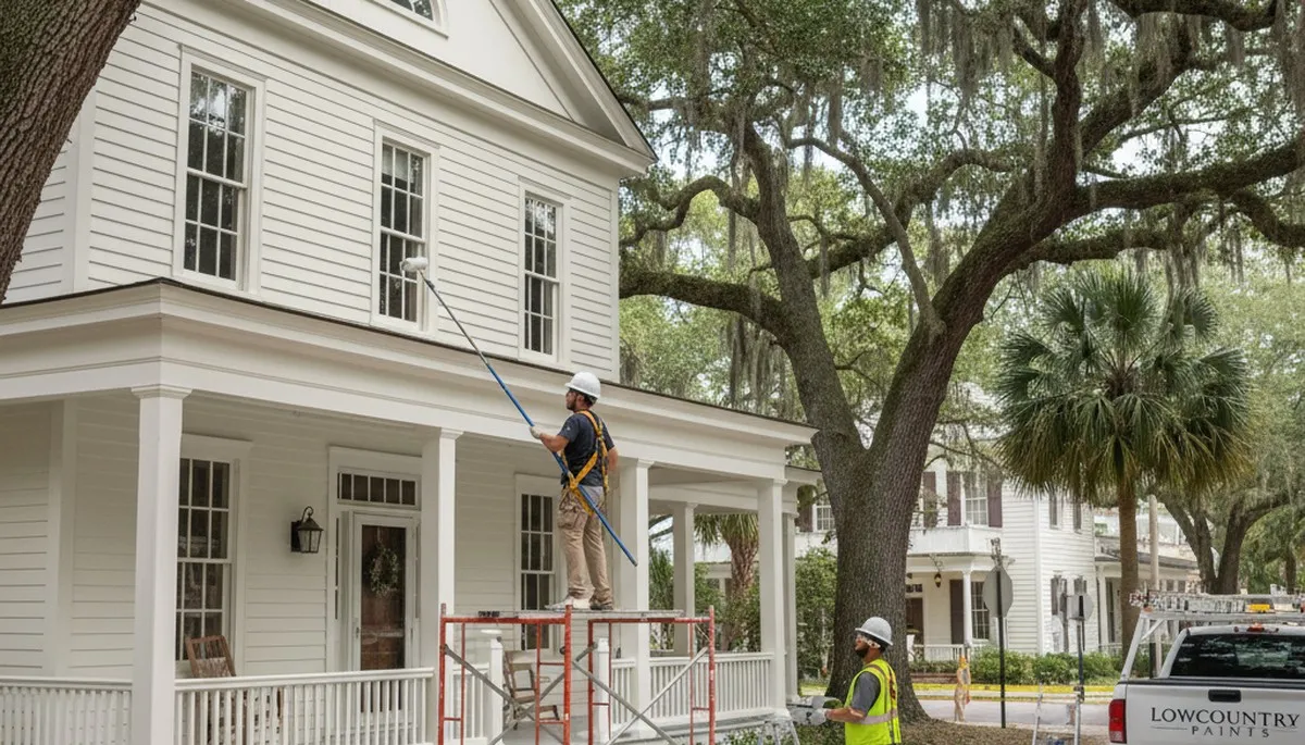 Charleston, SC painting contractor delivering professional residential and commercial painting services