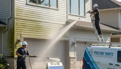 Vinyl siding pressure cleaning in Charleston, SC for mold, mildew, and salt buildup removal