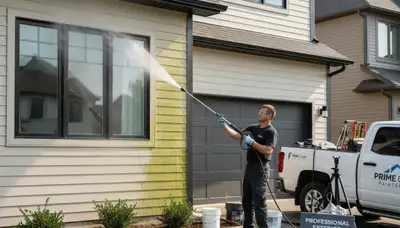 Vinyl siding pressure cleaning in Charleston, SC removes mold, mildew, and salt buildup