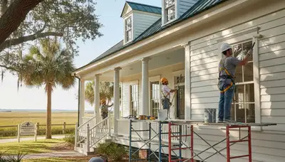 Charleston, SC painting contractor providing professional interior and exterior painting services
