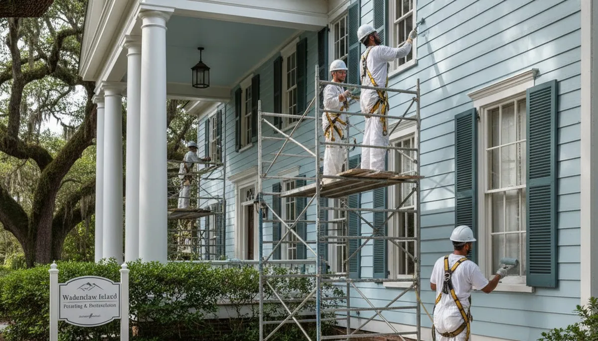 Charleston, SC painting crew providing professional residential and commercial painting services