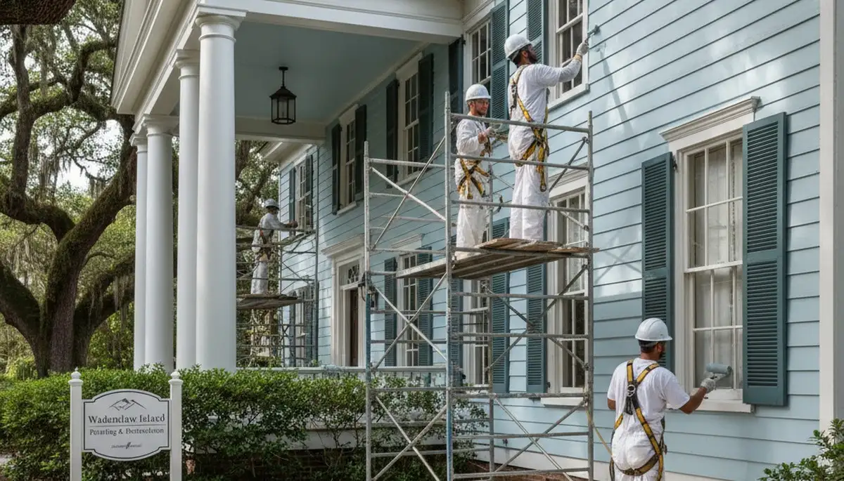 Charleston, SC painting crew providing professional residential and commercial painting services